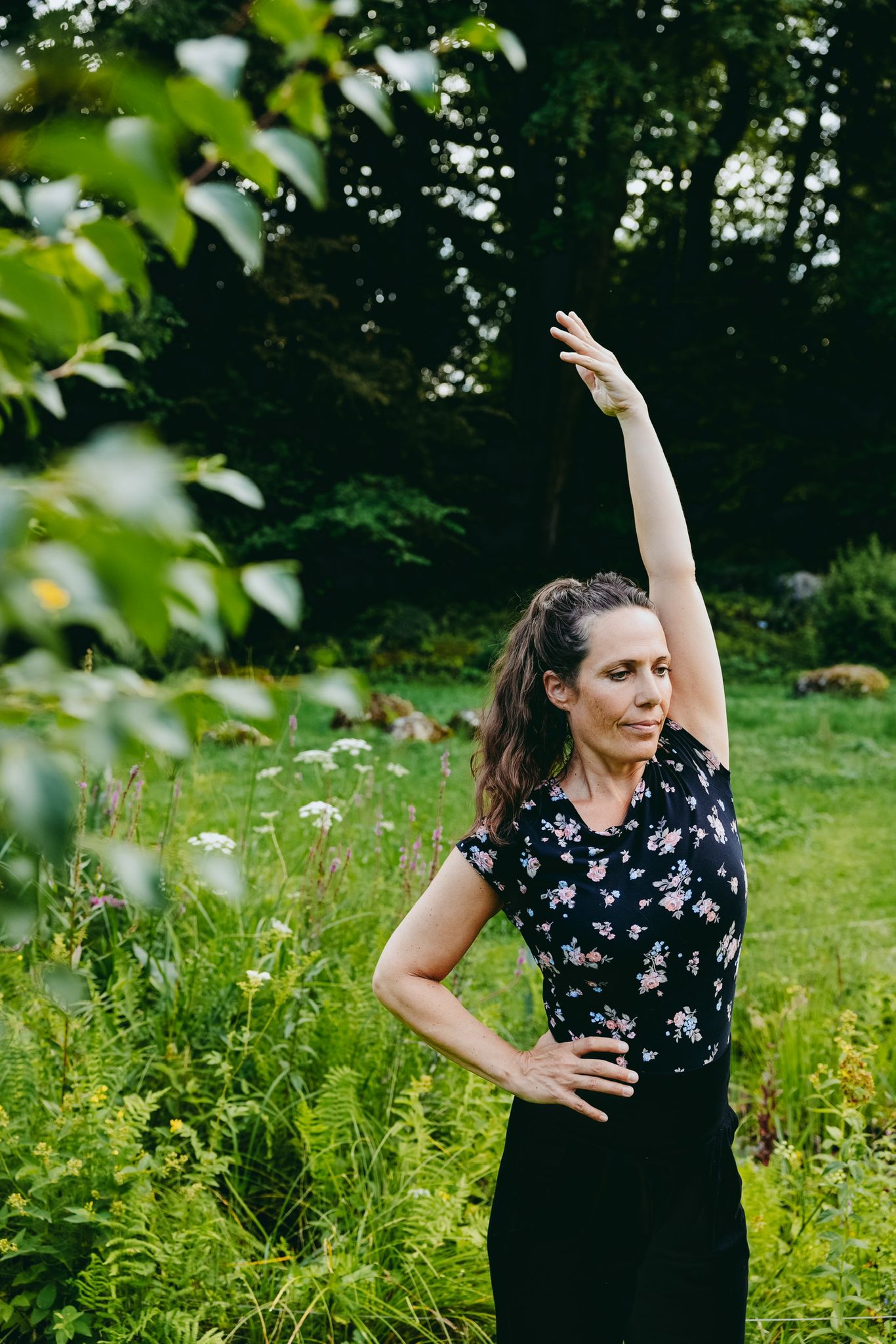 Susanne Surber beim QiGong